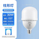 公牛E27螺口led燈泡家用超亮節能球泡燈電燈球泡燈柱泡燈100w工廠(chǎng) 【E27大螺口】30w白光