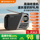 山水（SANSUI）Z10收音機(jī)老人專用便攜式可充電藍(lán)牙音箱 插卡音響戶外迷你小音響 隨身聽 低音炮喇叭播放器禮物 Z10星空灰【京東倉次日達(dá)】