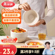 美麗雅一次性碗500ml*50只食品級餐盒 耐高溫快餐野餐打包圓形紙碗飯盒