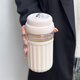 NEXT ROAD英國聯(lián)名玻璃杯茶水分離泡茶杯輕奢女生高顏值耐高溫水杯2025新款 米色520ml 【帶茶隔+耐高溫】