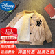 迪士尼寶寶兒童羽絨棉服2025嬰兒男寶寶棉衣加絨加厚夾克外套秋冬款男童冬裝 卡其色棉服 100 【建議身高85-95】