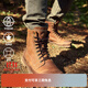 添柏嵐（Timberland）官方踢不爛男鞋經(jīng)典馬丁靴高幫戶(hù)外偏大|15551 15551W/寬版/棕色 43 鞋內長(cháng)：27cm