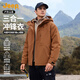 JEEP【三合一沖鋒衣】春秋男士外套男防水運動可拆卸內(nèi)膽戶外登山服