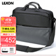 樂(lè )上（LEXON）電腦包15.6/16英寸手提公文包男商務(wù)筆記本包拼接單肩斜挎包