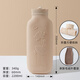 柯晟【2200ml】注水熱水袋硅膠暖水袋熱敷暖肚子寶寶迷你可愛(ài)嬰兒暖手 米色