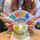 歐妮姿生日蠟燭生日場(chǎng)景布置女孩生日道具氛圍男孩派對裝飾生日快樂(lè )