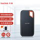 閃迪（SanDisk） 移動(dòng)固態(tài)硬盤(pán)Type-c和USB3.2雙接口電腦ipad外置擴容硬盤(pán)高速硬盤(pán) E61 2T云墨黑【讀取1050MB/s】