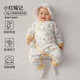 歐孕（OUYUN）新生兒秋冬夾棉連體衣嬰兒棉服冬季加厚蝴蝶衣外出服哈衣爬服 小紅帽記 【秋冬夾棉】 90cm