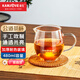 金灶（KAMJOVE） 耐熱玻璃公道杯玻璃茶漏分茶器茶海公杯公平杯茶道杯茶具組合 GO-22（480ml）1個(gè)