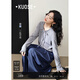 闊色（kuose）miu系蝴蝶結(jié)上衣長袖T恤新款秋季女內(nèi)搭打底衫早秋穿搭 灰色 L