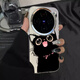 杜梵納 愛(ài)心小貓咪適用vivoX100pro手機殼女iqoo12小眾電鍍圈彩銀卡通X100防摔可愛(ài)新款12pro全包保護套 電鍍圈彩銀白-MK愛(ài)心小貓咪 vivo X100 Pro