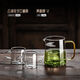 耐高溫公道杯簡(jiǎn)易泡茶杯大容量煮茶公杯家用可過(guò)濾茶海茶水分離器 透黃公道杯450毫升+養韻杯2只