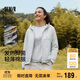 森馬（Semir）棉服女三防戶外插肩袖修身連帽2025冬季發(fā)熱抑菌輕薄109725112002