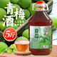 洞鄉(xiāng)花青梅酒梅子酒養(yǎng)生果酒5斤桶裝男女士10度低度微醺甜酒自釀鮮果發(fā) 1桶