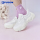 FILA FUSION斐樂潮牌女鞋海星2代厚底帆布鞋2025春夏運(yùn)動(dòng)鞋女