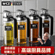 WCZ德國油壺調料瓶套裝全套玻璃廚房油瓶油罐家用防漏嘴醬油醋不掛油 加標簽+防滑底圈 450ml
