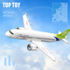 TOP TOY中國(guó)積木C919國(guó)產(chǎn)大飛機(jī)拼裝積木家居裝飾兒童玩具生日禮物男孩