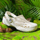 卡駱馳（crocs）洞洞鞋男鞋女鞋 25夏季新款戶外運動鞋貝雅涼拖鞋透氣輕便休閑鞋 貝雅-白色/建議拍小一碼 42 -43 （270）