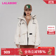 LALABOBO工裝風(fēng)連帽羽絨服女裝寬松百搭面包服加厚休閑外套潮LBCC-WSYR15 米色 S 160