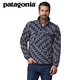 巴塔哥尼亞（Patagonia）男士套頭防風(fēng)防寒保暖立領(lǐng)抓絨衣 LW Synch Snap-T Shirt 25551 SFNA M