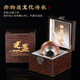 睿江大師王韓英手作建陽(yáng)建盞茶杯高檔伴手禮個(gè)人杯茶具陶瓷主人杯茶盞 彩金油滴盞單杯禮盒裝