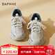 達芙妮厚底老爹鞋女2025新款秋季軟底不累腳增高網(wǎng)面百搭運動(dòng)休閑鞋