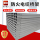 防火橋架廠(chǎng)家槽式梯式大跨距托盤(pán)式鍍鋅噴塑工程防火電纜橋架槽盒 防火橋架