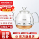 金灶（KAMJOVE）全智能H系列玻璃燒水壺壺蓋消毒鍋H7/H8/H9/H10原裝配件【非整套產(chǎn)品】 0.8L 全智能H系列玻璃壺+壺蓋