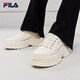 FILA 斐樂官方帆布鞋女鞋LAVA胖胖底厚增高鞋2025春夏板鞋休閑小白鞋