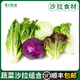蔬菜沙拉組合4斤紅葉苦菊羅馬綠毛球生菜紫包菜混合輕食沙拉食材 2000g 【順豐直達(dá)】 沙拉套餐4斤【順豐直達(dá)】