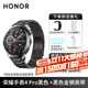 榮耀手表4Pro eSIM獨立通話(huà) 一號雙終端藍牙智能手表 男女士運動(dòng)商務(wù)電話(huà)手表 watch 4pro 黑色【贈黑色金剛表帶*1+加濕器+充電頭+貼膜】