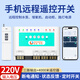瑤盛·智能遠(yuǎn)程控制開關(guān)智能手機(jī)遠(yuǎn)程遙控開關(guān)220v水泵電機(jī)380伏無(wú)線遙控器 220V三路手機(jī)控制開關(guān)+遙控器
