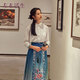 生活在左新中式國(guó)風(fēng)刺繡襯衫女裝2025夏季新款長(zhǎng)袖襯衣上衣 白色 M