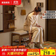 家逸實(shí)木換鞋凳入戶高級(jí)感穿鞋凳子門口鞋柜家用鞋架一體長(zhǎng)條床尾凳