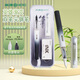 英雄（HERO）【升學(xué)禮物】鋼筆 P601雙面筆尖兩種粗細(xì) 三年級小學(xué)生正姿銥金練字筆 漸變黑白色 EF尖 JD