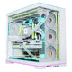 LIANLI聯(lián)力包豪斯O11D EVO RGB 白色 電腦海景房機(jī)箱 /無(wú)立柱/可調(diào)節(jié)主板位/支持420水冷/反向模式