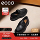 愛(ài)步（ECCO）商務(wù)正裝鞋皮鞋男 簡(jiǎn)約一腳蹬樂(lè )福鞋 都市倫敦系列525654 黑色40