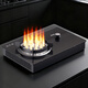 華火電火灶電然灶純電生火電陶爐電焰灶家用煤氣燃氣灶天然氣灶液化氣替換灶3000W單灶 曜影黑-熄火保護