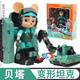 愛(ài)豆貓舒克玩具飛機貝塔坦克男孩可動(dòng)手辦擺件模型動(dòng)畫(huà)片六一兒童節禮物 貝塔【坦克變形】