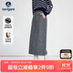 Navigare【贈腰帶】意大利小帆船女通勤半身裙開叉修身長裙2342875502灰L