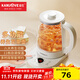 金灶（KAMJOVE）多功能養生壺大容量 家用智能預約1.5L燒水壺煮茶壺燒水保溫一體全自動(dòng)恒溫煮水壺花茶壺HT-350 小白壺 1.5L