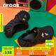 CROCS卡駱馳檀健次同款波波洞洞鞋男戶(hù)外沙灘鞋包頭鞋|207937 黑色-001 尺碼偏大，選小一碼 39 (240mm)
