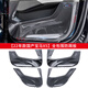 雙偉適用寶馬3系5系X3X4X5碳纖紋車門防踢墊車內(nèi)飾改裝防護(hù)墊裝飾用品 22款國(guó)產(chǎn)X5L【碳纖車門防踢板】