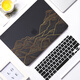 TLXTmacbook蘋果筆記本電腦保護(hù)殼M3M2air13.6寸新款pro14寸M4磨砂透外殼保護(hù)套輕薄耐磨pro16寸2024款 「金山」贈黑色鍵盤膜+Type-C轉(zhuǎn)接頭 其它型號請聯(lián)系客服