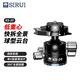思銳（SIRUI）球形云臺 KS-20 含快裝板 快拆式云臺專(zhuān)業(yè)球形低重心云臺