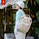 MYD背包女雙肩包書(shū)包旅行設計感小眾女大學(xué)生旅游輕便大容量旅行 果仁 中包