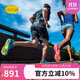 Vibram新款五指鞋 赤足跑步運(yùn)動(dòng)馬拉松訓(xùn)練健身五趾鞋 VRUN 粉色(女款) 39