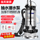 勛誠潛水泵220V水泵家用抽水泵高揚(yáng)程小型抽水機(jī)農(nóng)用灌溉污水排污泵 370W清水/1寸【10米線+10米管】 加強(qiáng)款