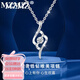 MZMZ鉑金項鏈女PT950白金吊墜首飾生日七夕情人節禮物送老婆女友 PT950鉑金項鏈-免費刻字