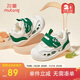 牧童嬰兒步前鞋冬款加絨寶寶棉鞋男卡通軟底學(xué)步穩護鞋女童 綠鱷19